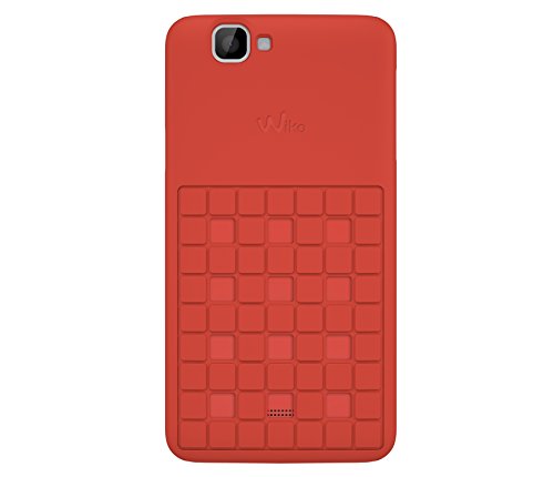 Comprar Wiko 101655 - Carcasa para Wiko Rainbow, color coral al mejor precio