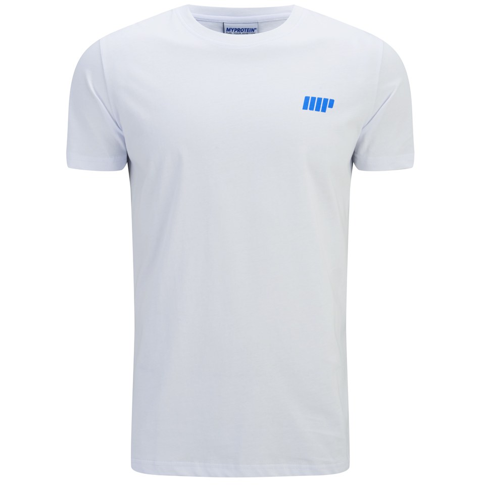 Comprar Myprotein Men's Longline Short Sleeve T-Shirt, White, L al mejor precio