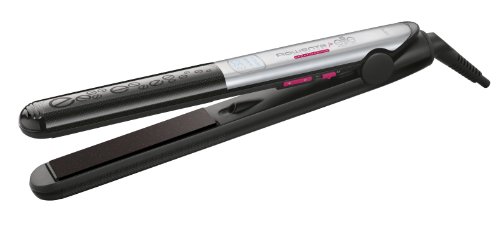 Comprar Rowenta Liss&Curl Elite - Plancha de pelo con recubrimiento de keratina y turmalina, color plateado al mejor precio