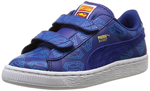 Comprar Puma Basket Superman - Zapatos para bebes para bebé-niños, color azul (sodalite blue/sodalite blue), talla 23 al mejor precio