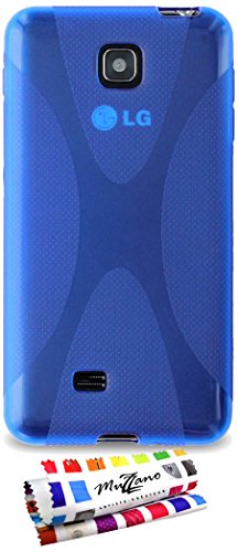 Comprar Muzzano F7324 - Funda para LG Optimus F5, color azul al mejor precio