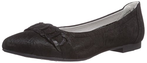 Comprar Marc Shoes 1.480.14-38/100-Penelopez - Bailarinas de cuero para mujer, color negro, talla 37 al mejor precio