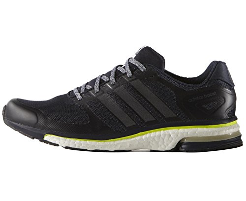 Comprar ADIDAS Adistar Boost Glow Zapatilla de Running Caballero, Azul Marino/Amarillo, 44 2/3 al mejor precio