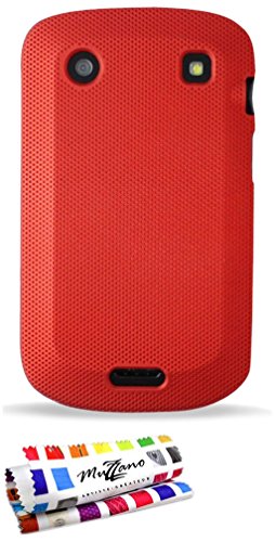 Comprar Muzzano F20445 - Funda para Blackberry Bold 9900, color rojo al mejor precio
