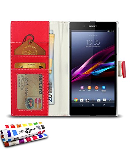 Comprar Muzzano Le Folio - Funda para Sony Xperia Z Ultra, color rojo al mejor precio