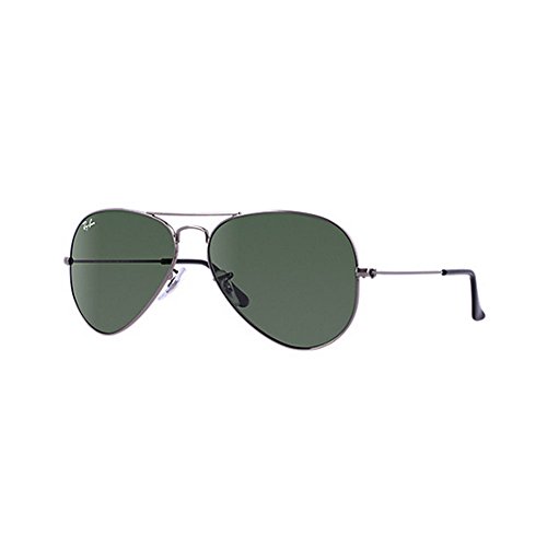 Comprar Ray-Ban - Gafas de sol Aviador RB3025 Aviator Large Metal, Silver (W0879 Gunmetal) al mejor precio