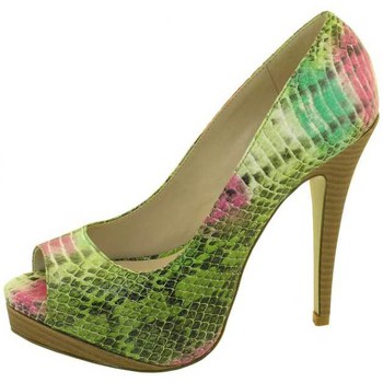 Comprar Zapatos de tacón 1to3 Peep toes estampado serpiente al mejor precio