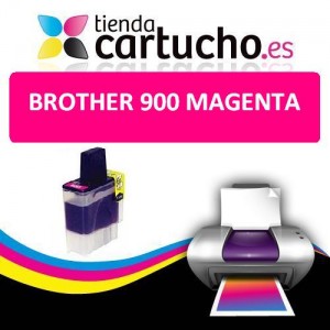 Comprar Cartucho de tinta  compatible Brother LC900 MAGENTA, sustituye al cartucho original Brother LC-900MCartucho de tinta  compatible Brother LC900 MAGENTA, sustituye al cartucho original Brother LC-900M al mejor precio