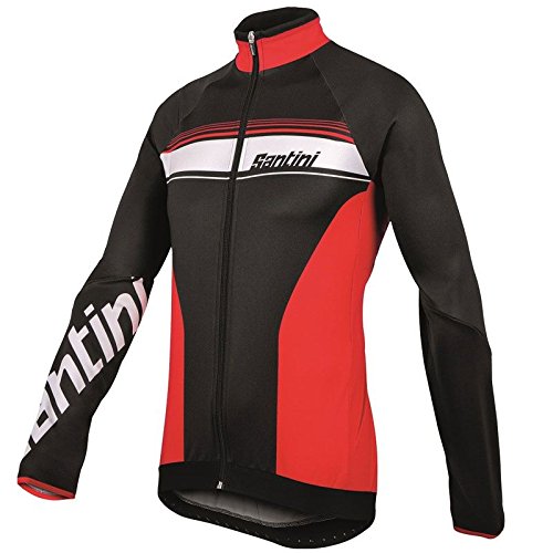 Comprar Santini Fashion - Maillot, talla S, color negro / rojo al mejor precio