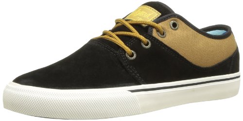 Comprar Globe Mahalo - Zapatillas de Skateboarding de cuero nobuck hombre, Negro (Schwarz (black/brown 20054)), 45 al mejor precio