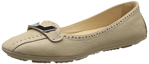 Comprar Geox D DIONISA B - zapatilla deportiva de cuero mujer, color beige, talla 40 al mejor precio