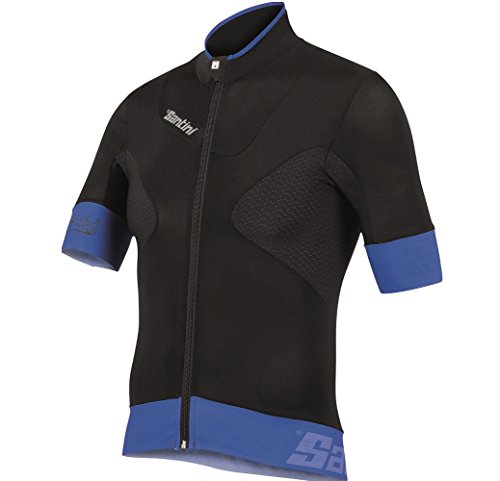 Comprar Santini Fashion - Maillot, talla UK: 2X-L, color negro al mejor precio