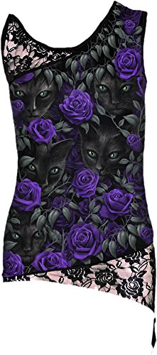 Comprar Spiral - Camiseta sin mangas - Sin mangas - para mujer Negro negro xx-large al mejor precio