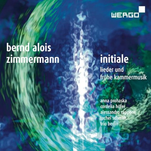 Comprar Zimmermann : Initiale. Lieder et musique de chambre. Prohaska. al mejor precio