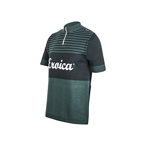 Comprar Santini maillot de manga corta - negro/amarillo, 2X-LARGE, unisex, color Verde - Verde oscuro, tamaño 2 X-grande al mejor precio