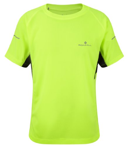Comprar Ronhill Junior Pursuit S/s Tee - Camiseta para niño, color amarillo, talla 15 años (164 cm) [FR 158/164] al mejor precio