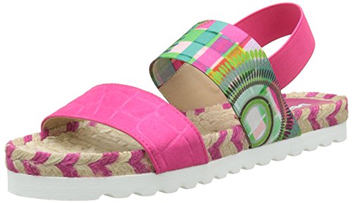 Comprar Desigual Formentera 4 - Sandalias Mujer, color Rosa, talla 41 al mejor precio