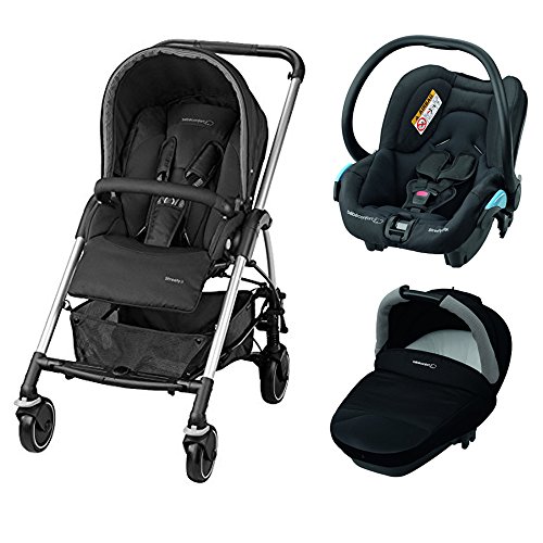 Comprar Bébé Confort Streety Next - Pack trío, color negro al mejor precio