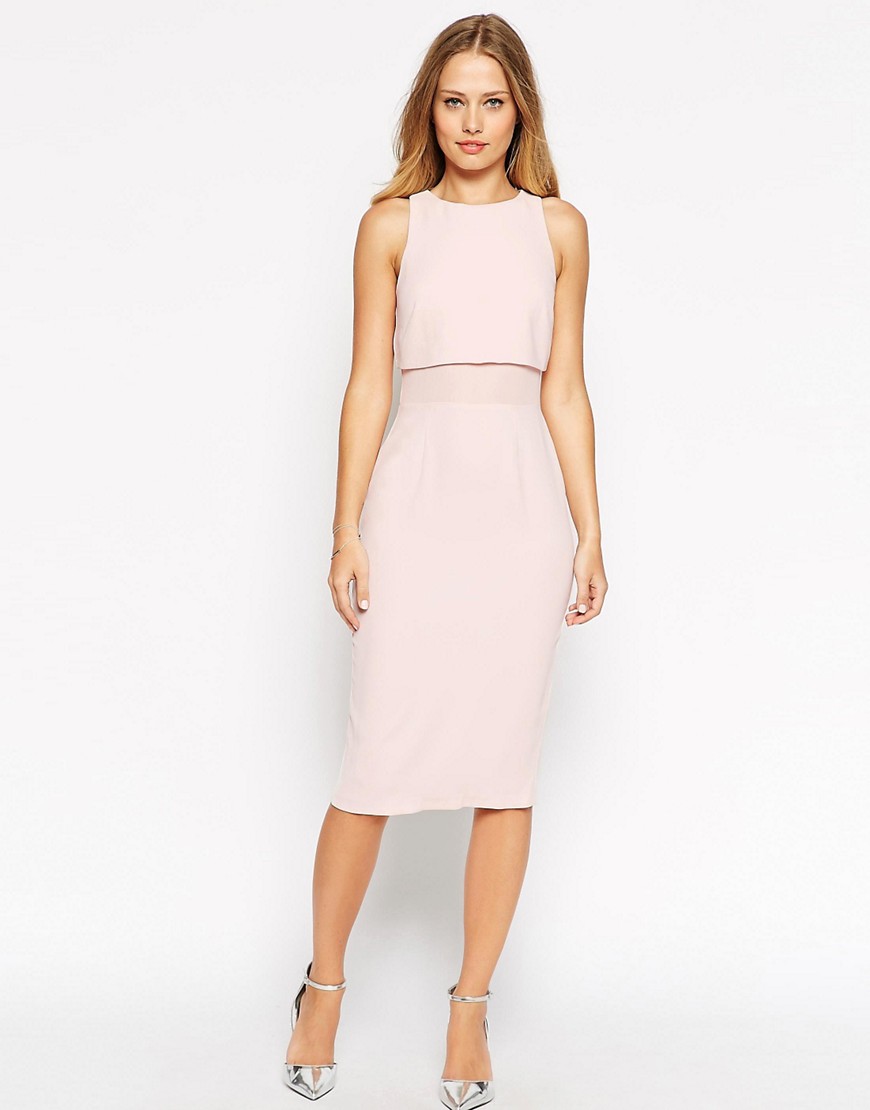 Comprar Vestido de tubo suave liso y transparente de ASOS al mejor precio