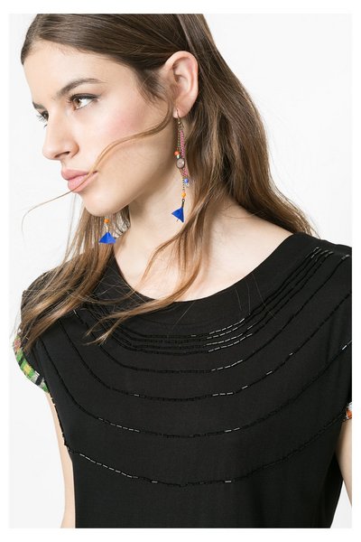 Comprar Desigual - Mujer - Pendientes largos - Urban Jungle - Size U al mejor precio