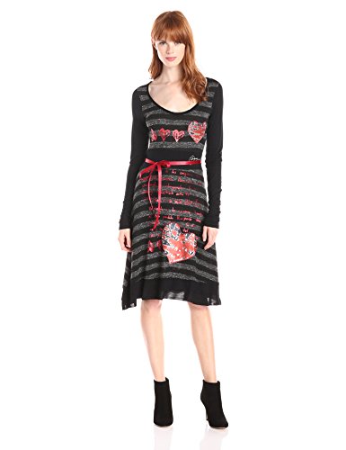 Comprar Desigual - Vestido - para mujer negro Large al mejor precio