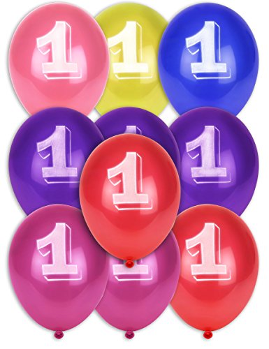 Comprar 10 globos número 1 al mejor precio