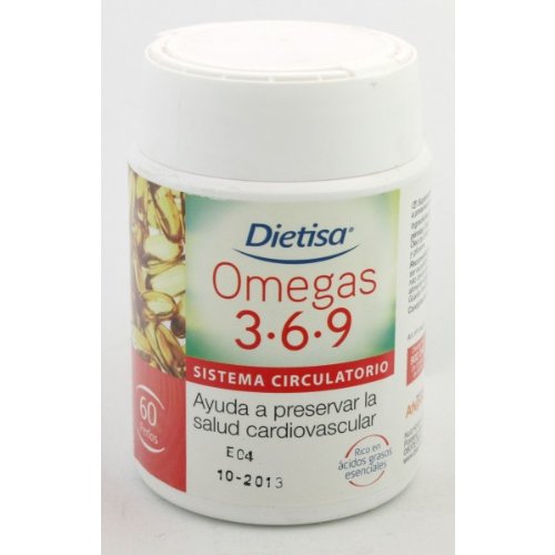 Comprar Complemento Alimenticio Omegas 3-6-9 Dietisa 726 G al mejor precio
