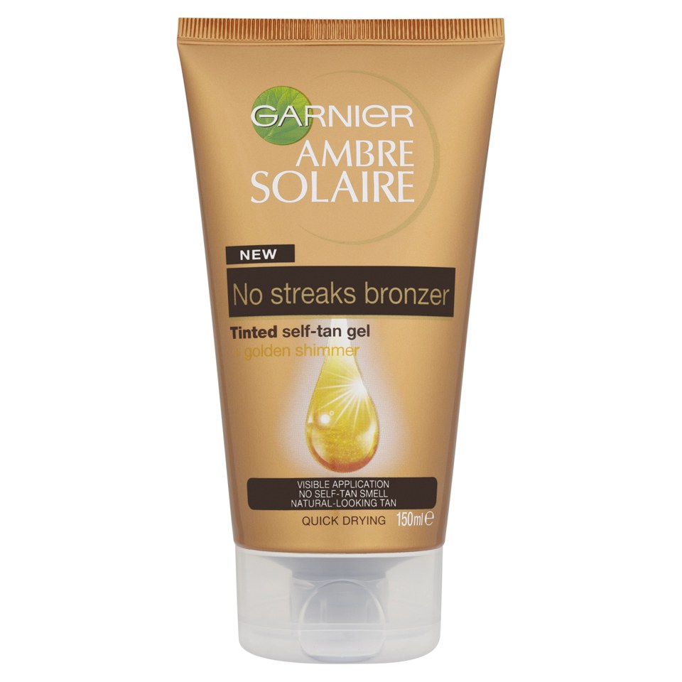 Comprar Gel autobronceador Garnier Ambre Solaire No Streaks 150ml al mejor precio