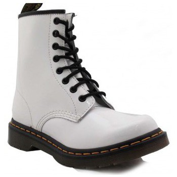 Comprar Botines Dr Martens Botas Clásicas Blancas Charol Doctor 1460 al mejor precio