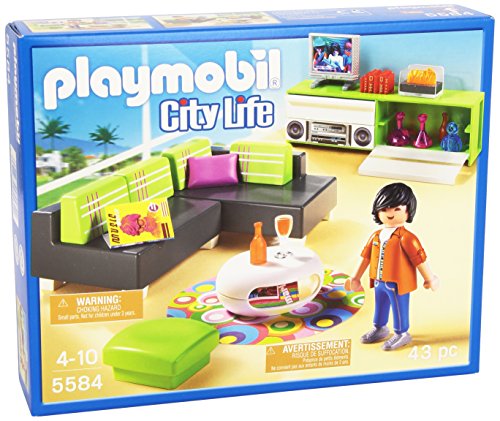 Comprar Playmobil Mansión Moderna de Lujo - Sala de estar moderna (5584) al mejor precio