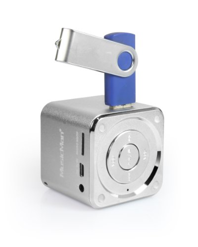 Comprar MusicMan TXX3528 - Reproductor de música (MP3, ranura para tarjeta de memoria SD/microSD, USB), plateado al mejor precio