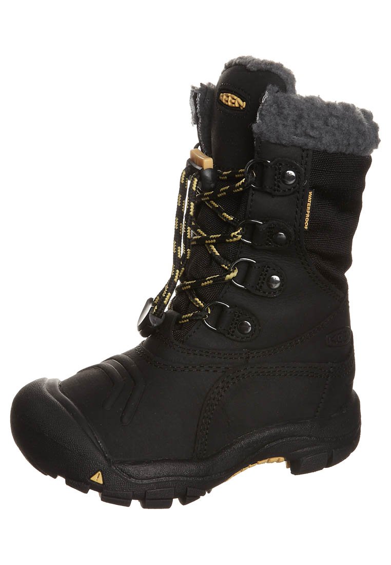 Comprar Keen BASIN WP Botas para la nieve black/yellow al mejor precio