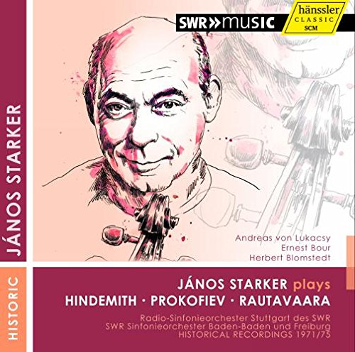 Comprar János Starker joue Hindemith, Prokofiev et Rautavaara : Concertos pour violoncelle. Lukacsy, Bour, Blomstedt. al mejor precio