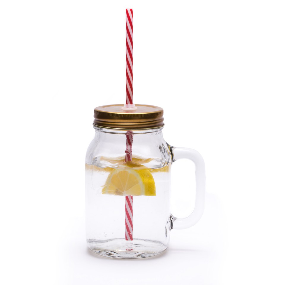 Comprar Mason Jar Mug Glasses (Set of 4) al mejor precio