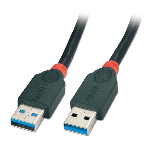 Comprar Lindy 31983 - Cable profesional USB 3.0 tipo A macho a tipo A macho, 3 m, color negro al mejor precio