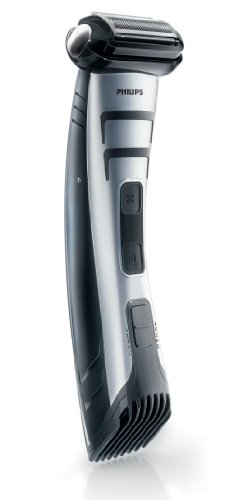 Comprar Philips BodyGroom TT2040/32 - Afeitadora corporal inalámbrica, con dos cabezales de recorte y afeitado, 50 min de uso/1 h de carga, plateado y negro al mejor precio