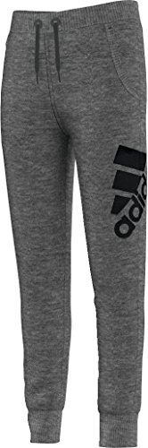 Comprar adidas YG W Knit Pant - Pantalón para niña, color gris, talla 140 al mejor precio