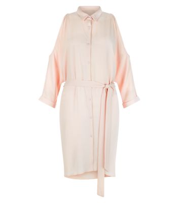 Comprar Cameo Rose Shell Pink Cold Shoulder Shirt Dress al mejor precio