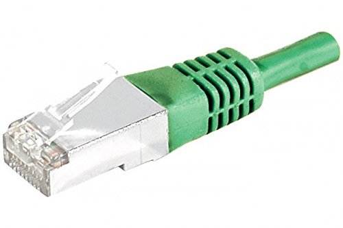 Comprar Dexlan - Cable de red RJ45 (SSTP, cat. 6, 15 cm), color verde al mejor precio