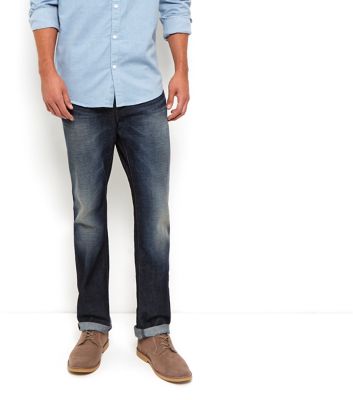Comprar Navy Authentic Faded Straight Leg Jeans al mejor precio