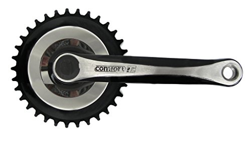 Comprar Unbekannt 2282367400 - Pedalier ( 170 mm ), talla negro / cromados, 170mm , 38 dientes al mejor precio