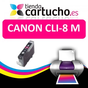 Comprar CARTUCHO COMPATIBLE CANON CLI-8 MAGENTACARTUCHO COMPATIBLE CANON CLI-8 MAGENTA al mejor precio