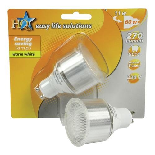 Comprar HQ E-GU10-03 - Lámpara (GU10, B, Blanco cálido, 325 x 470 x 140 mm) al mejor precio