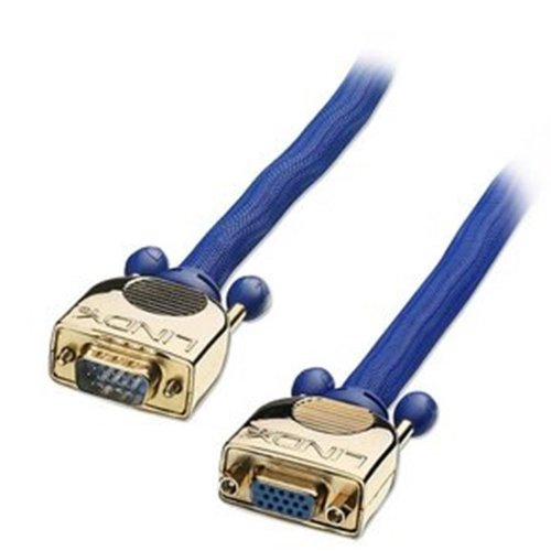 Comprar Lindy 50m HD15 Gold Cable - cables VGA (VGA (D-Sub), VGA (D-Sub), Macho/hembra, Azul) al mejor precio