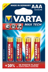 Comprar Varta Max Tech AAA - Pilas (Alcalino, Cilíndrico, 1,5V, 4,45 cm) Multi al mejor precio