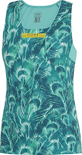 Comprar Gore Running Wear Air Lady Print - Camiseta sin mangas para mujer, color turquesa, talla 38 al mejor precio