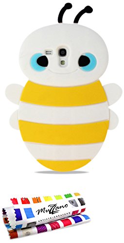 Comprar Muzzano F96082 - Funda para Samsung Galaxy S3 Mini, color blanco al mejor precio