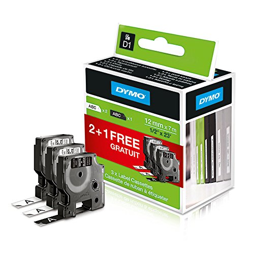 Comparar mejores precios Dymo 946508 - Pack de 3 cintas para impresora de etiquetas con descuentos Comprar Dymo 946508 - Pack de 3 cintas para impresora de etiquetas al mejor precio