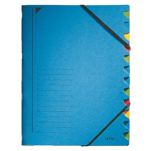 Comprar Leitz 39120035 - Carpeta (Azul, Cartón, A4, Elastic band, Sheet) al mejor precio