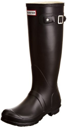 Comprar Hunter Original - Botas de agua de caña alta unisex, color negro, talla 39 al mejor precio